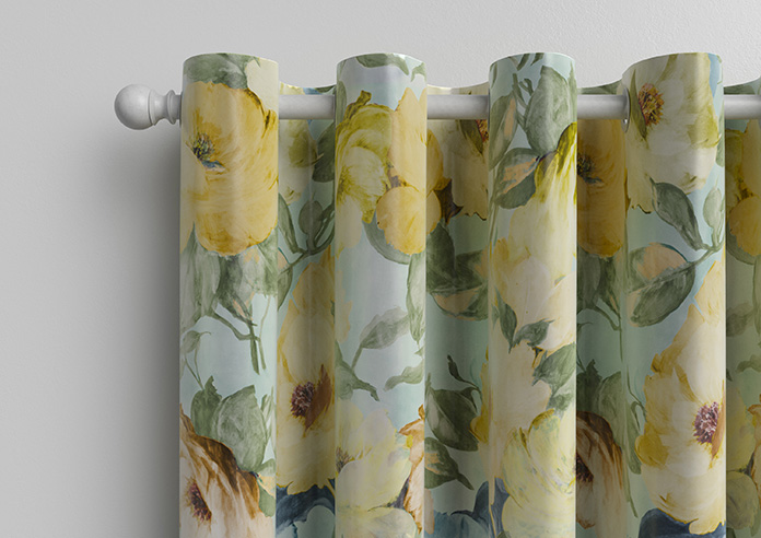 Amelia Faux Silk, Buttercup Mist - Made to Measure Curtain - Image 12